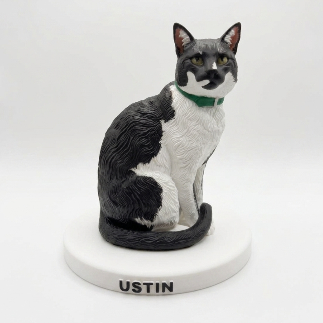 Mascota personalizada Gato 16cm